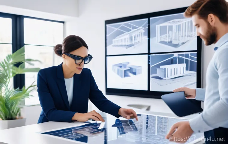 실내건축과 건축 공학의 융합 - An iconic, multi-story zero-energy building nestled in a lush urban park setting, bathed in soft, ea... 실내건축과 건축 공학의 융합 - An iconic, multi-story zero-energy building nestled in a lush urban park setting, bathed in soft, ea...